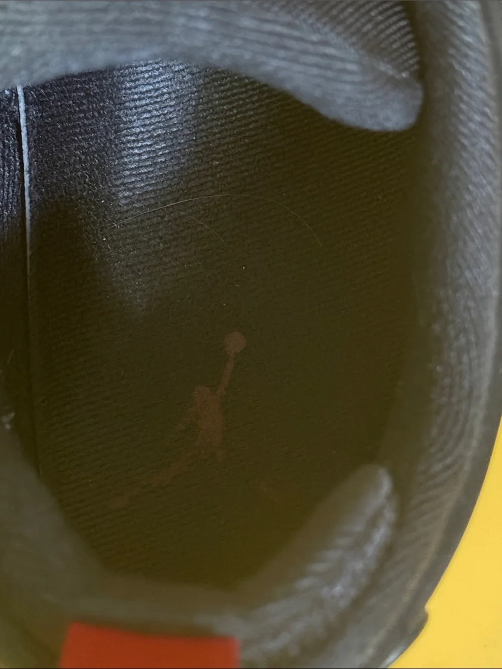 Jordan Nike Air Men's Black Sneakers with Red Accents